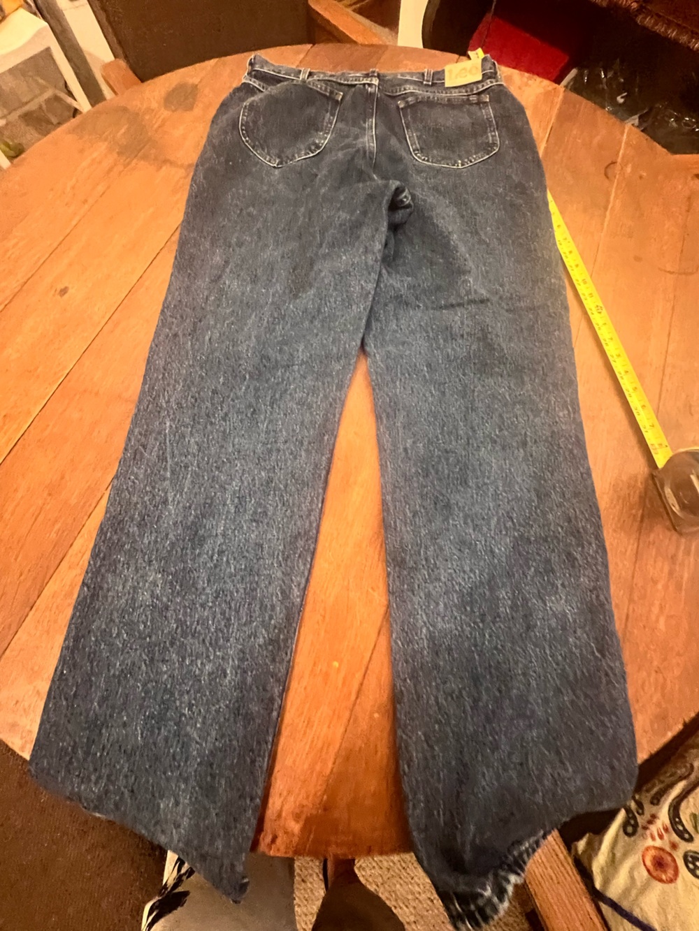 Lee Heathered Navy Jeans Vintage